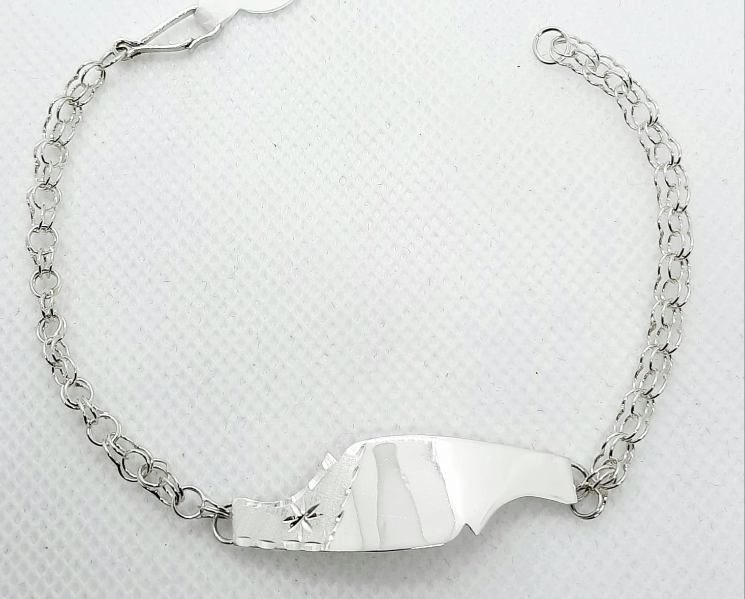 Silver Ladie ID Band